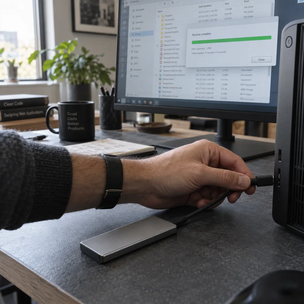 Provjera sigurnosne kopije i obnove datoteka web stranice